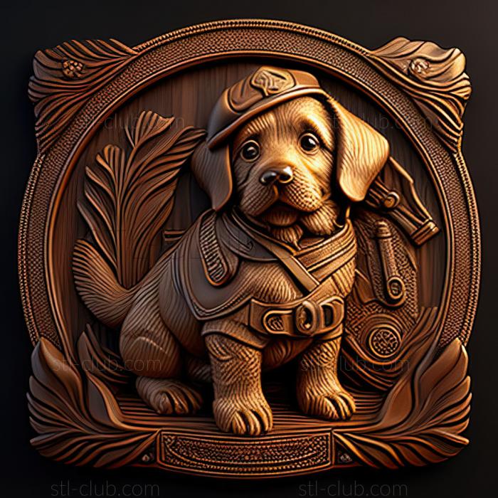 3D model st Megaschenok Gonchik from Puppy Patrol (STL)